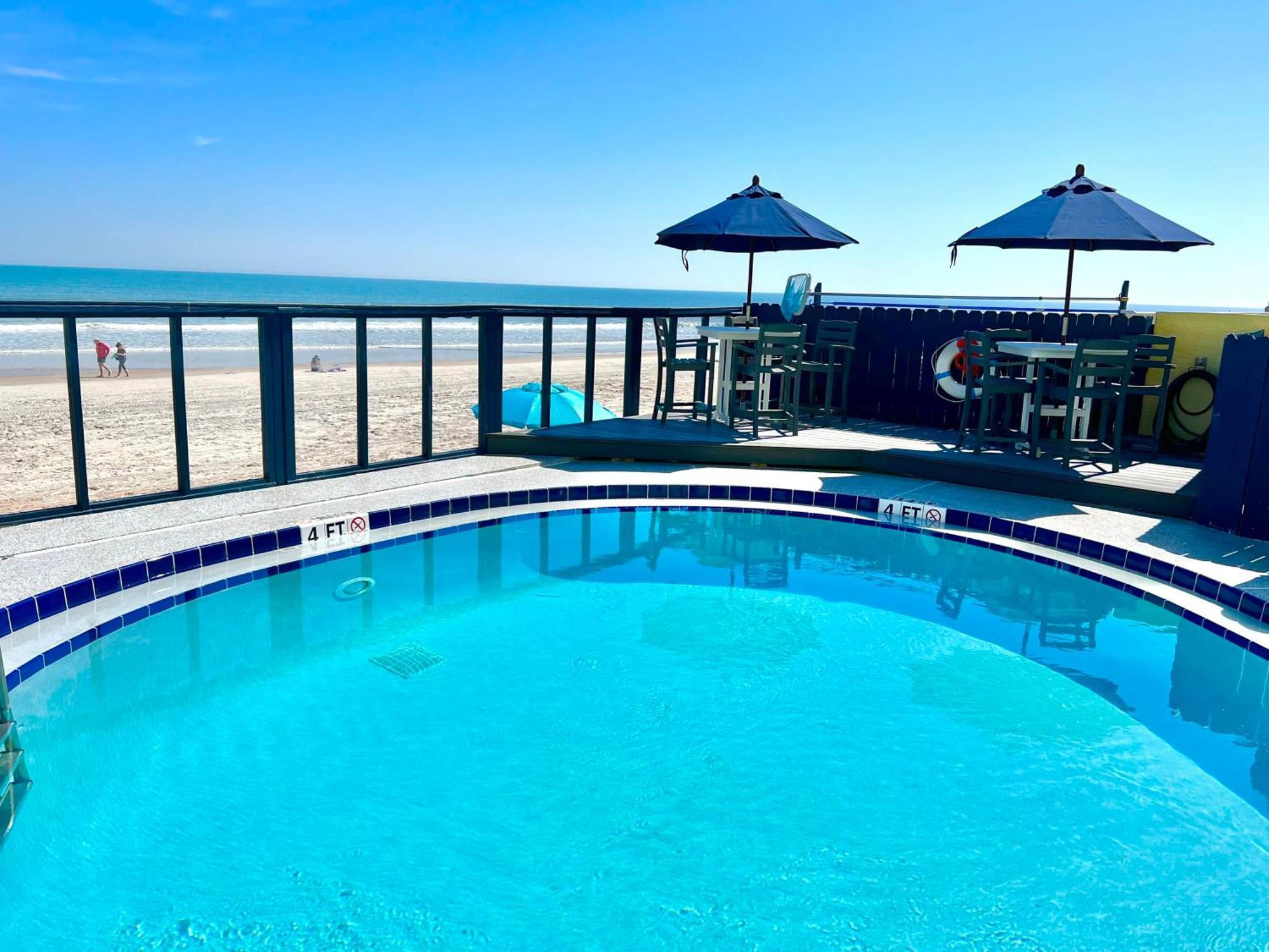 Beach Happy - Ocean View At Symphony Beach Club Ormond Beach Exteriör bild