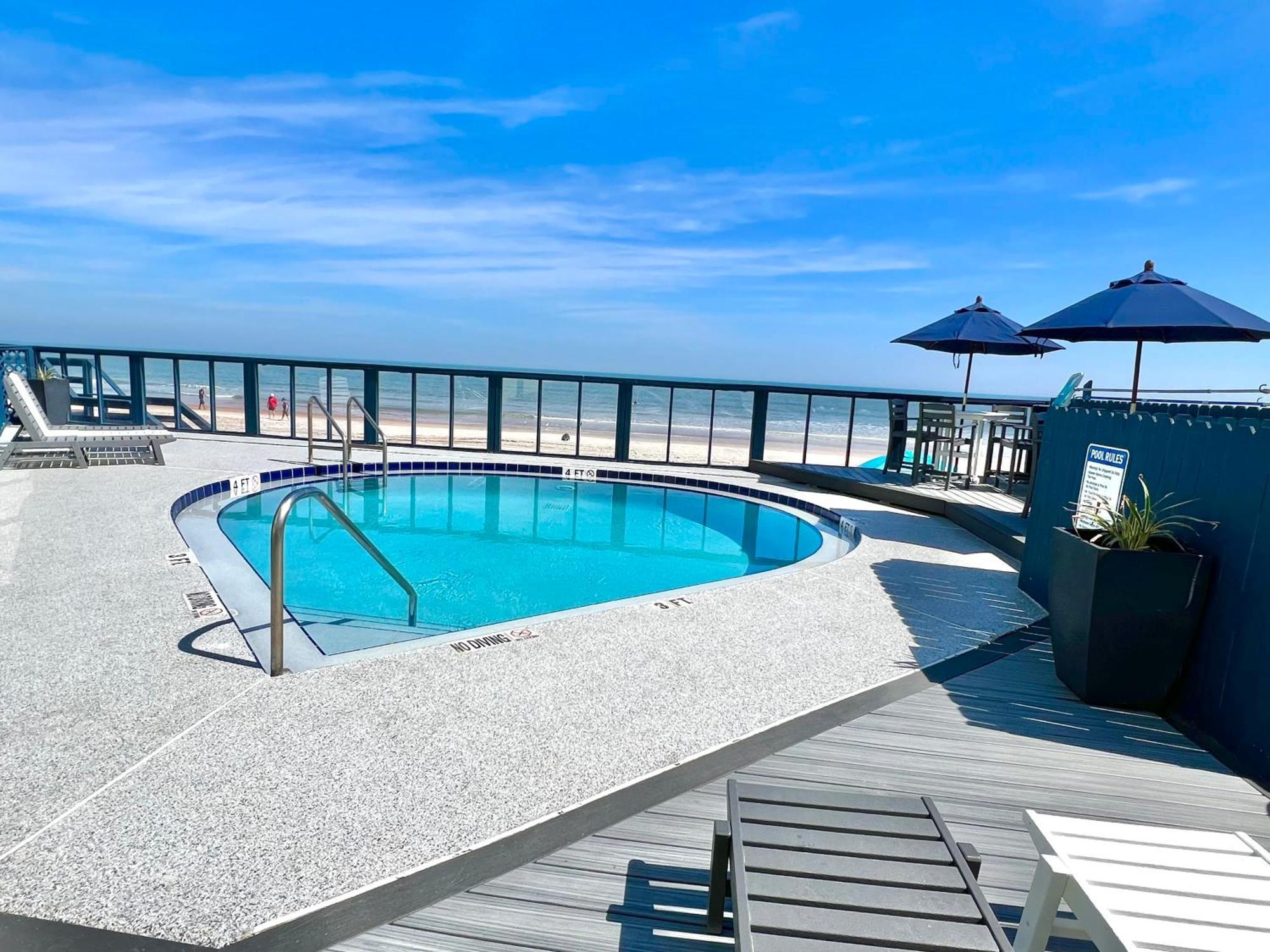 Beach Happy - Ocean View At Symphony Beach Club Ormond Beach Exteriör bild