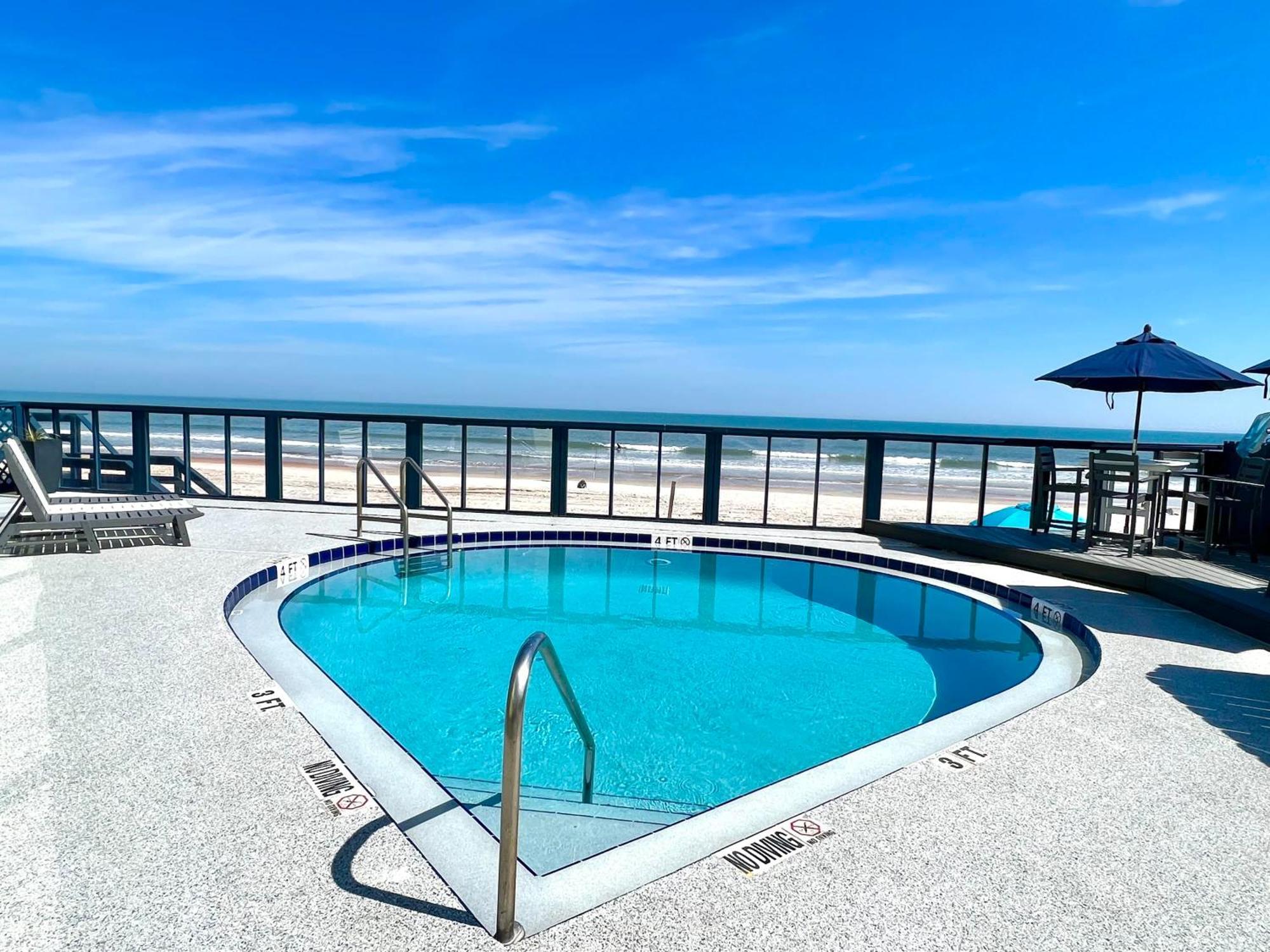 Beach Happy - Ocean View At Symphony Beach Club Ormond Beach Exteriör bild